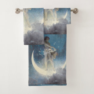 Edwin Blashfield Stars dispersando Art Nouveau
