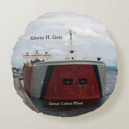 Edwin H. Gott doblar la almohada redonda