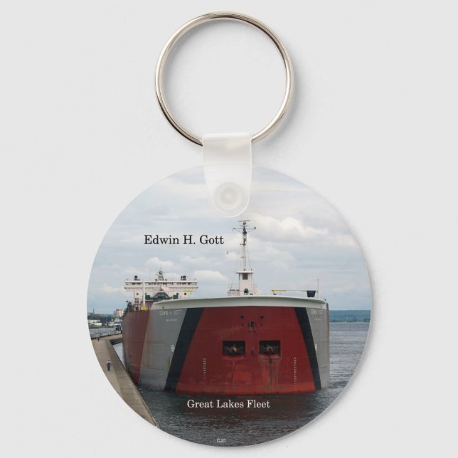 Edwin H. Gott llavero (Anverso)