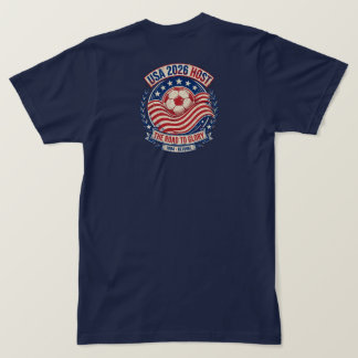 EE. UU. 2026 Anfitrión Camiseta Personalizada Nomb