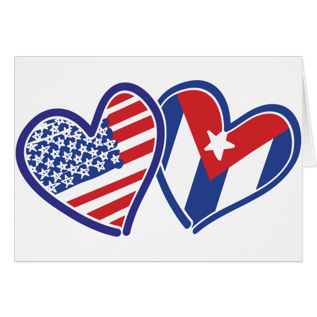 EE.UU. Cuba Love Hearts (Anverso (Horizontal))