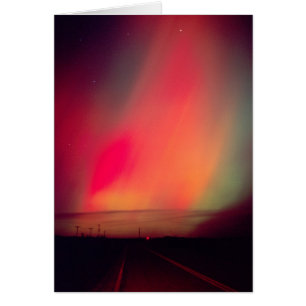 EE. UU., Idaho. Aurora borealis, luces del norte e