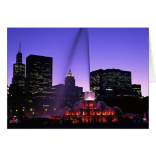 EE.UU., IL, Chicago. Fuente de Buckingham en Grant