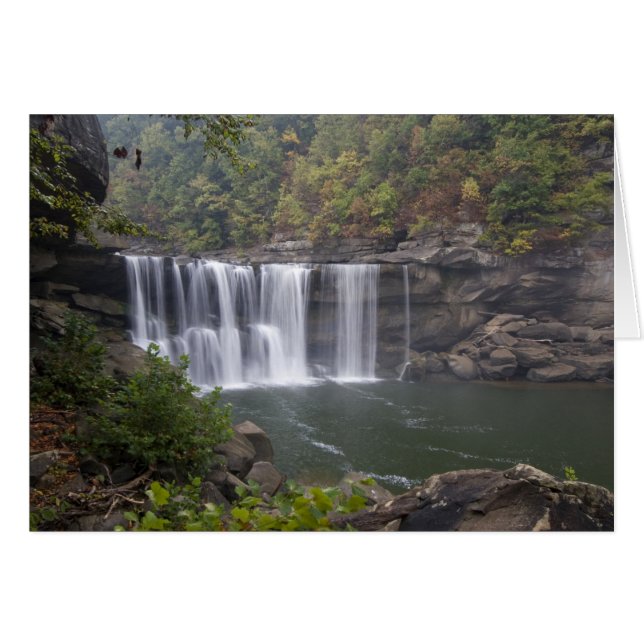 EE. UU. - Kentucky. Cumberland Falls en el (Anverso (Horizontal))