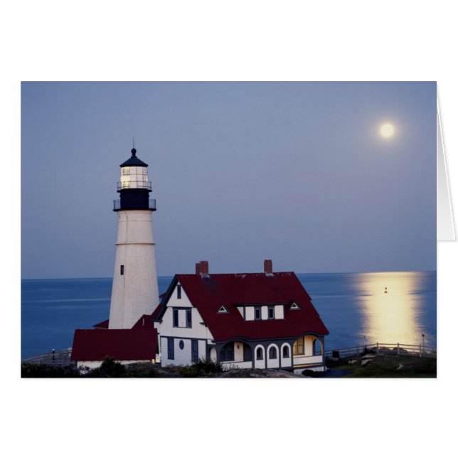 EE.UU., Maine, Portland, Cabo Elizabeth, faro (Anverso (Horizontal))