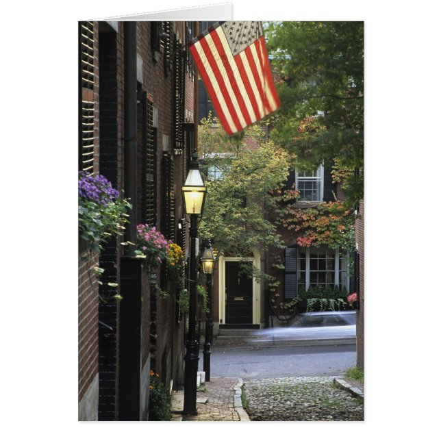 EE. UU., Massachusetts, Boston, Beacon Hill. (Frente)