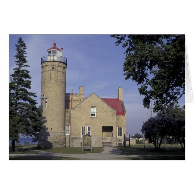 EE. UU., Michigan Faro de Old Mackinac Point (Anverso (Horizontal))