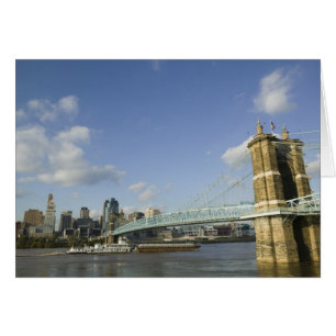 EE. UU., Ohio, Cincinnati: Roebling Suspension 2
