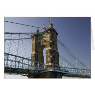 EE. UU., Ohio, Cincinnati: Roebling Suspension 3