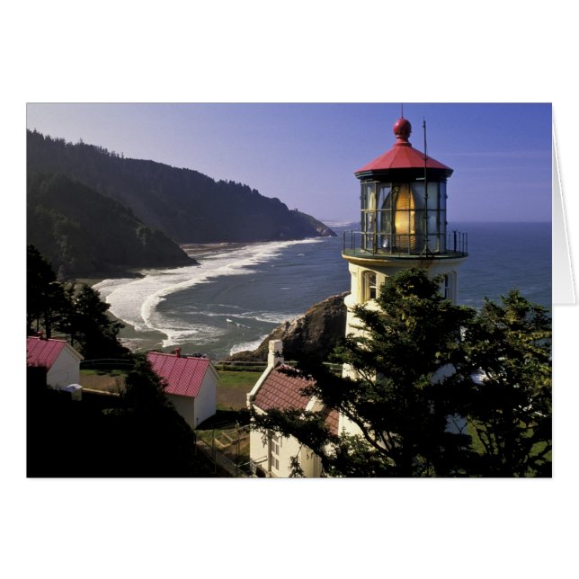 EE. UU., Oregón, Florence. Faro de Heceta Head (Anverso (Horizontal))
