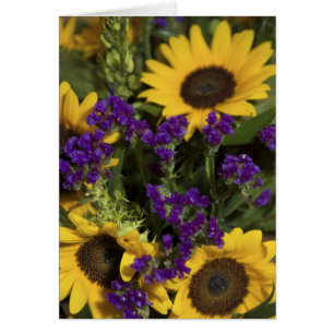 EE. UU., primer plano de arreglo floral de novia,