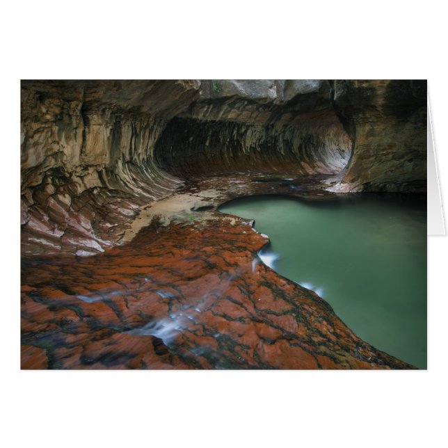 EE. UU., Utah, Parque Nacional Zion. Escénico desd (Anverso (Horizontal))