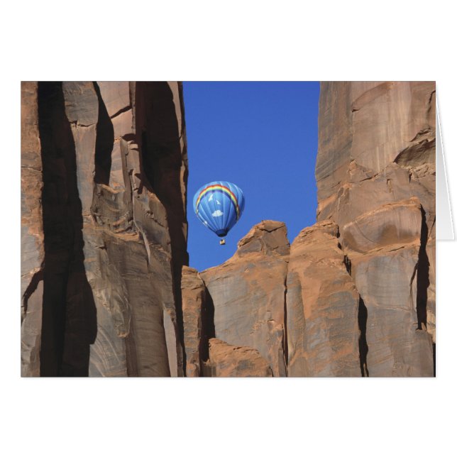 EE. UU., Utah, Valle de los Monumentos. Un globo a (Anverso (Horizontal))