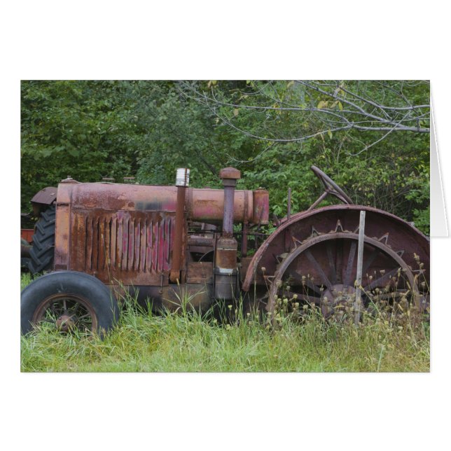 EE. UU., Vermont, MANCHESTER: Tractor agrícola ant (Anverso (Horizontal))