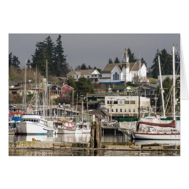EE. UU., Wa, Península de Kitsap. Pueblo pintoresc (Anverso (Horizontal))