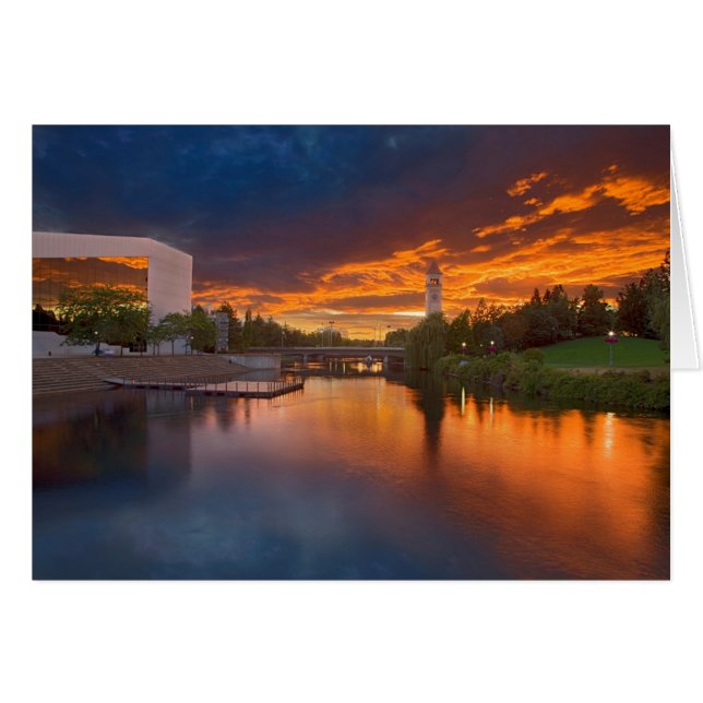 EE. UU., Washington, Spokane, Riverfront Park (Anverso (Horizontal))