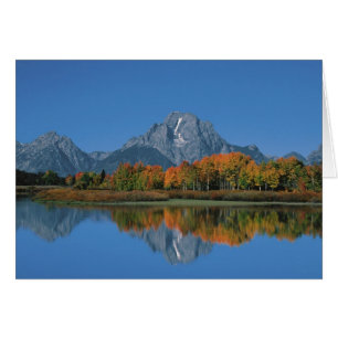 EE. UU., Wyoming, Parque Nacional Grand Tetons en 