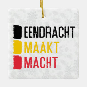 Eendracht Maakt Macht Decoración de vacaciones bel