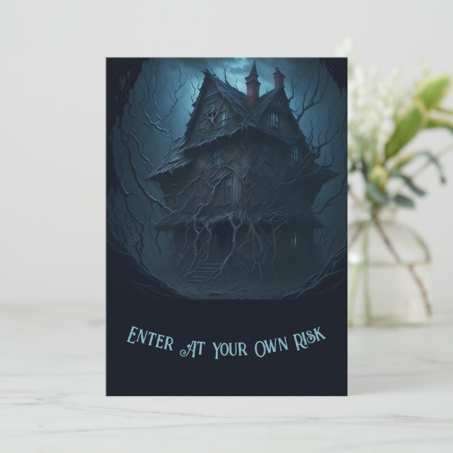 Eerie Abandonó La Invitación De La Fiesta De La Ma (Anverso de pie)