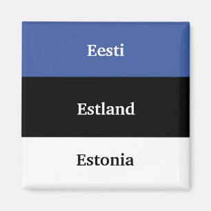 Eesti - Estland - imán de Estonia