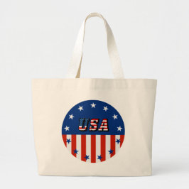 EEUU - Bandera estadounidense y estrellas en bolsa