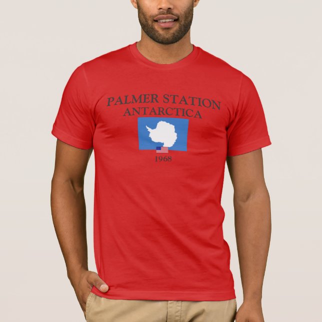 EEUU - Camisa de la Estación Antártica Palmer (Anverso)