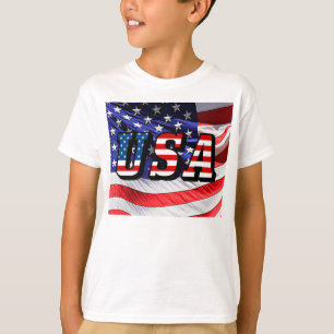 EEUU - Camiseta de la bandera estadounidense