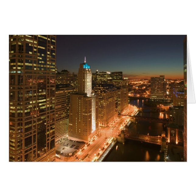 EEUU, Illinois, Chicago: El bucle: Edificios (Anverso (Horizontal))