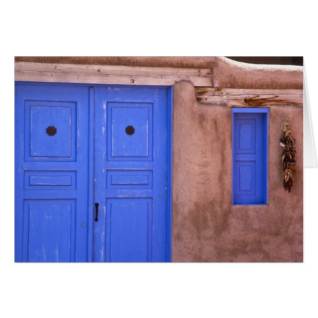 EEUU, Nuevo México, Santa Fe. Vista de la puerta a (Anverso (Horizontal))