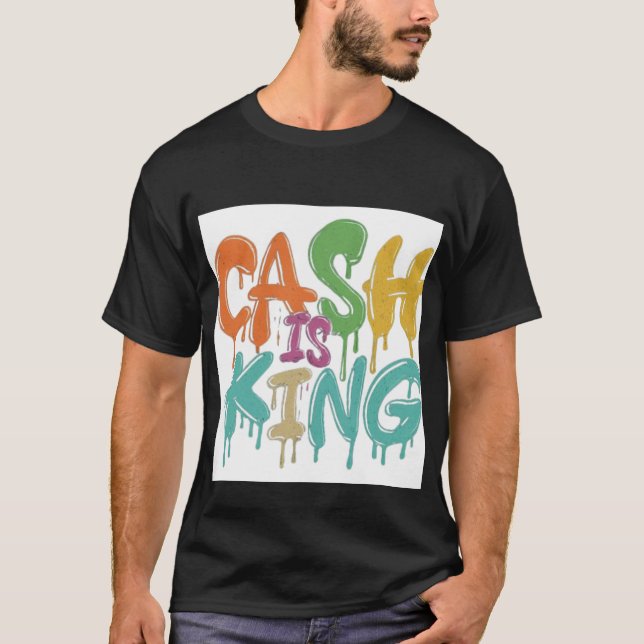 Efectivo es camiseta king (Anverso)