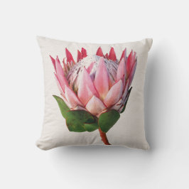 Efecto acuarela Protea Doble almohada de decoració