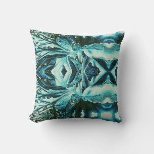 Efecto Cool Calidoscopio Verde Almohada De Tirar P