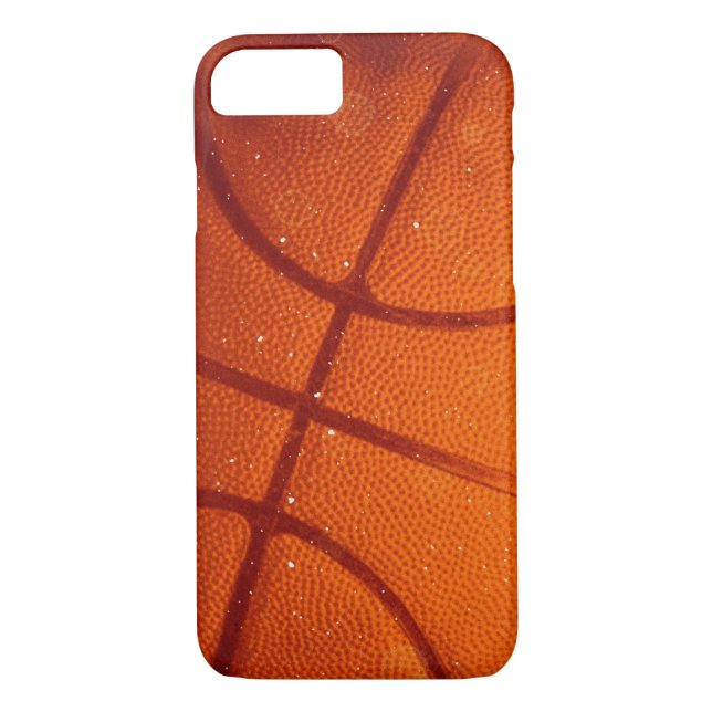 Efecto dañado Funda de baloncesto fotográfico iPho (Reverso)