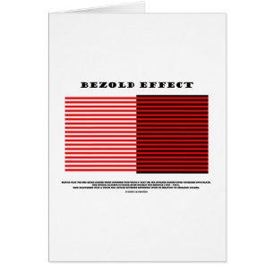 Efecto de Bezold (ilusión óptica)