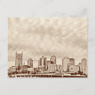 Efecto de cosecha de nashville Skyline: postal