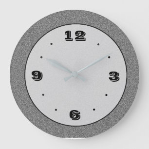 Efecto de piedra gris con los relojes llanos de