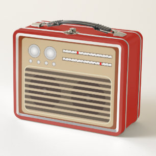 Efecto de radio retro de novedad