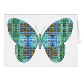 Efecto de vidrio de mariposa joyada