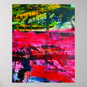 Efecto de vidrio templado arte abstracto moderno v