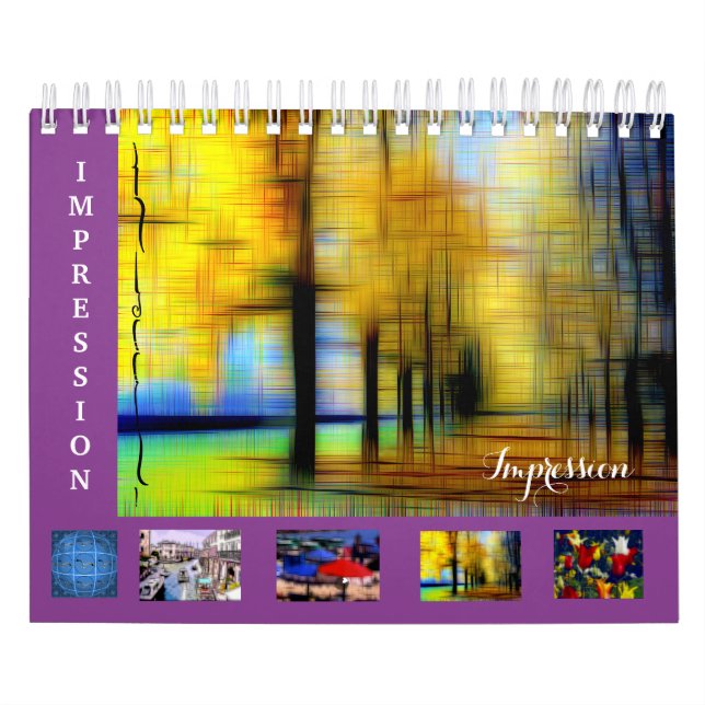 Efecto digital del calendario de "impresión" de es (Tapa)