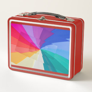 Efecto droste en Metal Lunchbox
