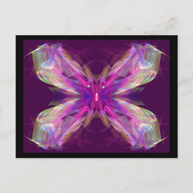 EFECTO MARIPOSA TARJETA POSTAL (Anverso)