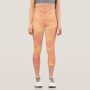 Efecto Nube Tropical Sunrise Capri Leggings