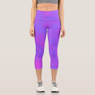 Efecto nuboso Candy Frost Capri Leggings