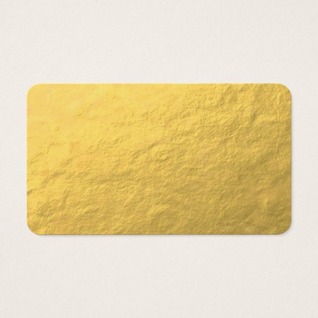 Efecto Relieve metalizado dorado falso impreso (Frente)