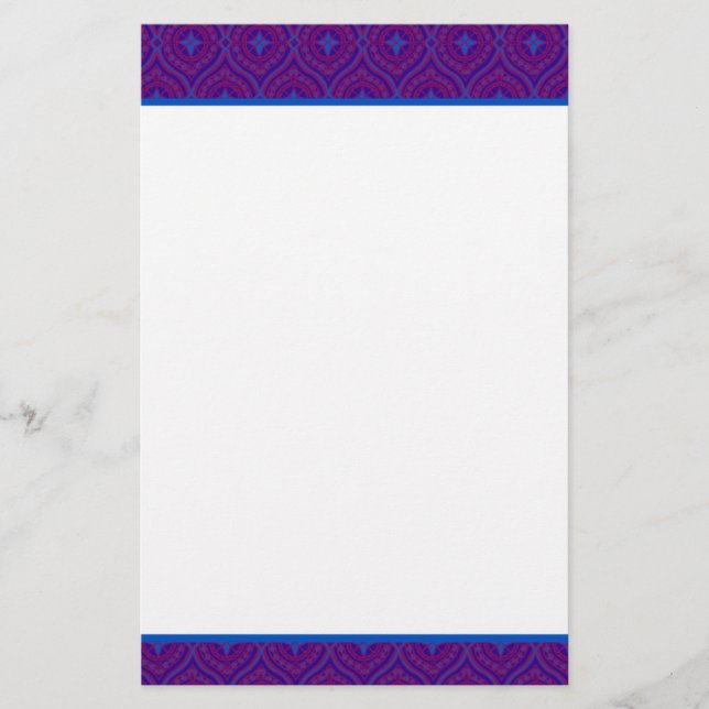 Efectos de escritorio de encargo, papel de carta, (Anverso)