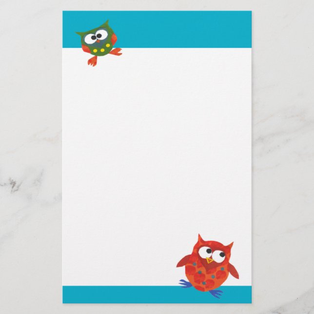 Efectos de escritorio de encargo, papel de carta, (Anverso)