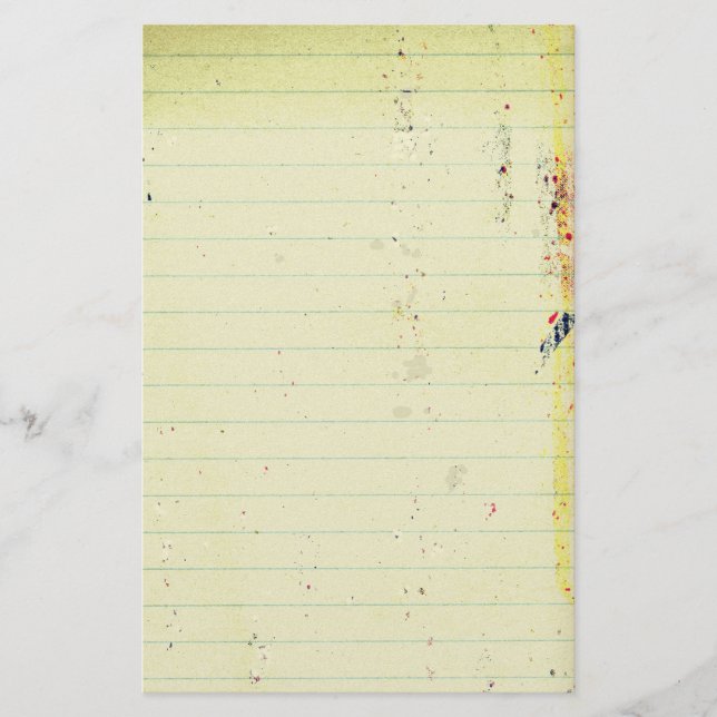 Efectos de escritorio de papel del cuaderno (Anverso)