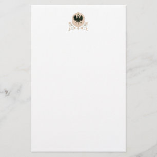 Efectos de escritorio/papel con membrete del ~ del