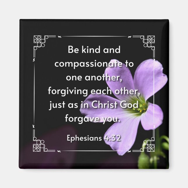 Efesios 4:32 imán (Frente)